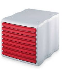 Tyro Ablagebox rot / weiss