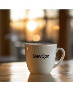 DevQon Kaffeebecher